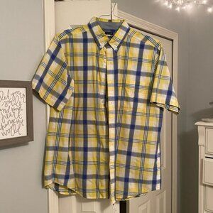 CHAPS Plaid Polo